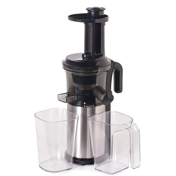 Stainless Steel 200W Masticating Slow Juicer Fruit and Vegetable