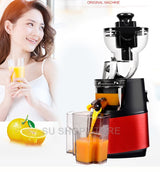 large diameter wide mouth Fruit nutrition slow juicer