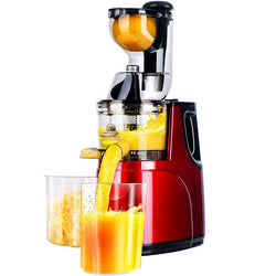 low speed Large Wide Mouth Feeding inlet Whole Apple orange Slow Juicer Soya-bean tofu Vegetable Juice Extractor Squeezer